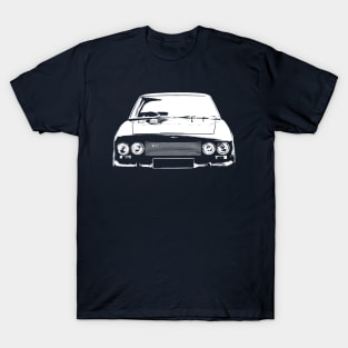 Jensen Interceptor 1960s British classic car monoblock white T-Shirt